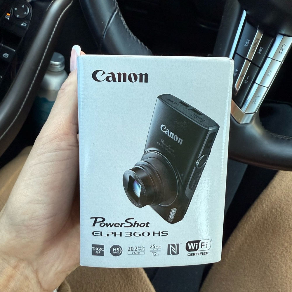 NEW Canon Powershot ELPH 360 HS